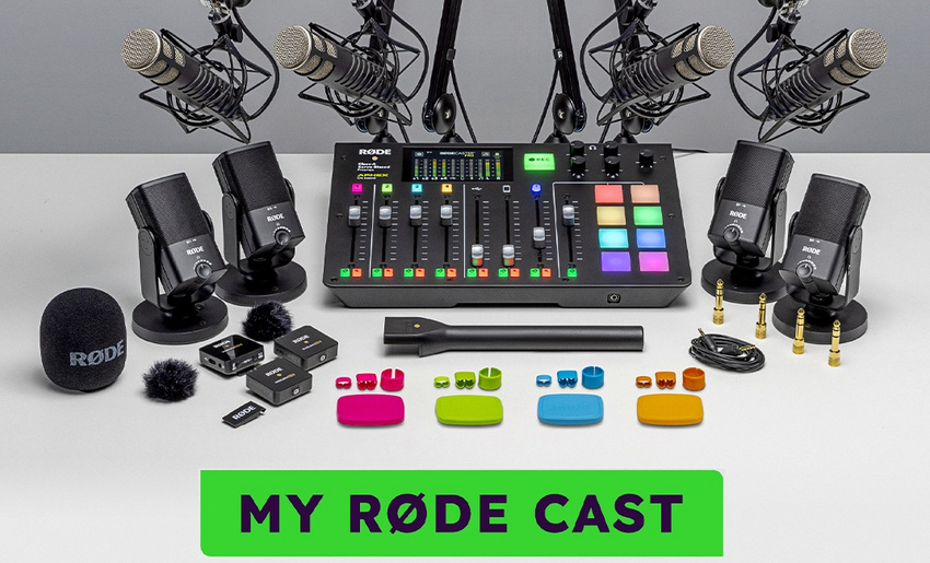 My RØDE Cast 2021: großer Podcast-Wettbewerb mit über 100 wertvollen RØDE Podcasting Packs