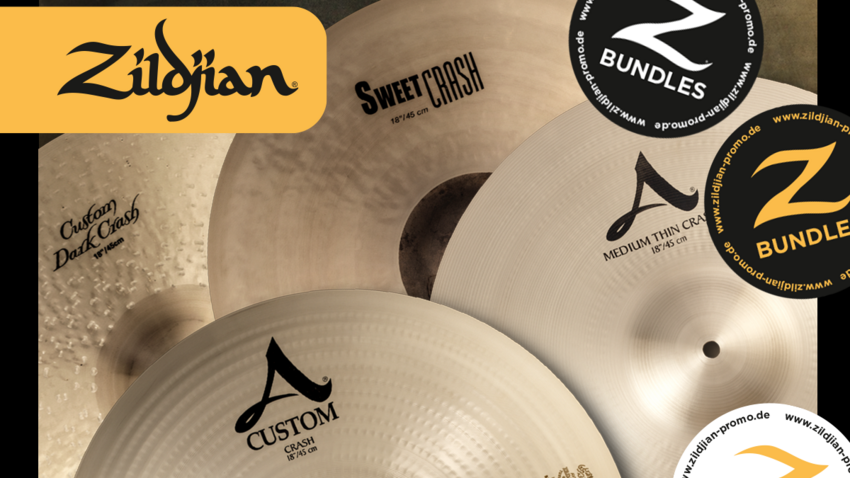 Z Bundles – 16 ZILDJIAN Topseller mit kostenlosem Splash