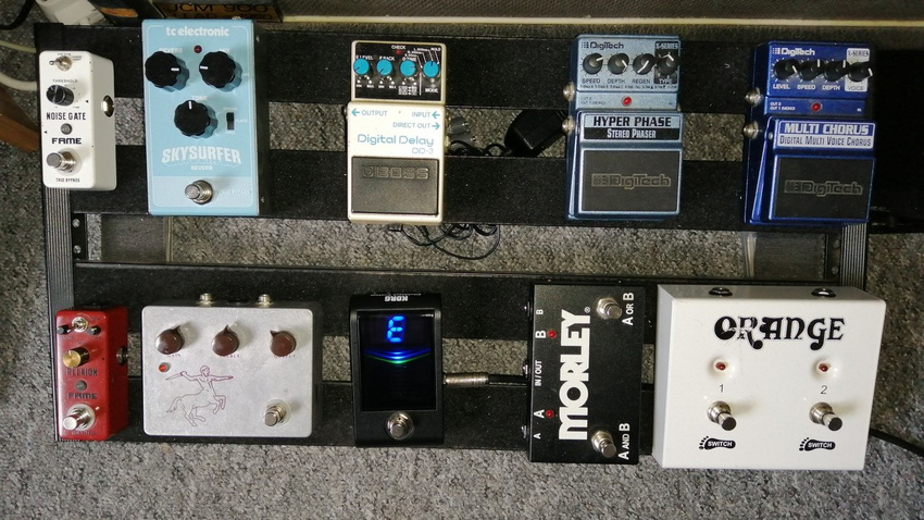 Dustins Pedalboard