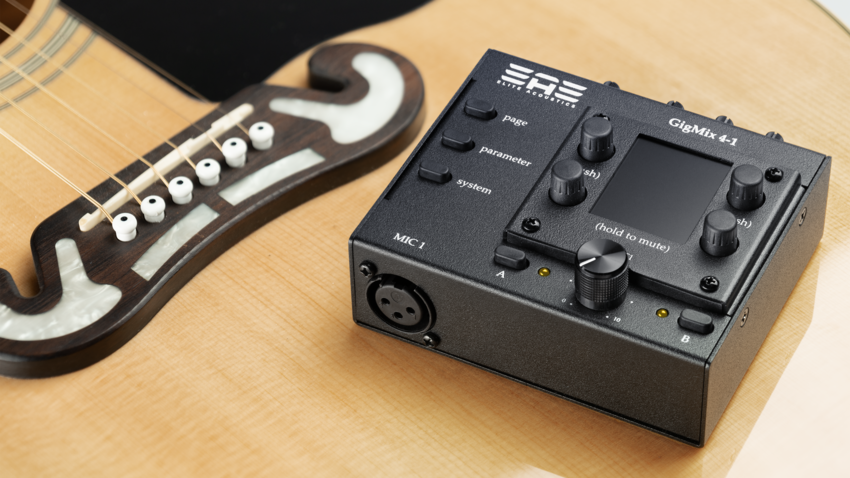 GigMix 4-1: Neuer Digitalmixer im Taschenformat von Elite Acoustics Engineering