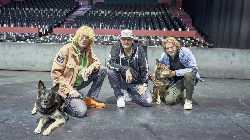 Corona-Spürhunde im Einsatz beim Konzert von Fury in the Slaughterhouse in Hannover