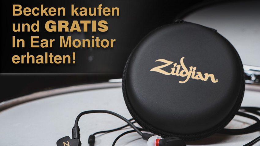 ZILDJIAN bietet kostenlose In-Ear-Monitore beim Kauf von Becken der K Serie