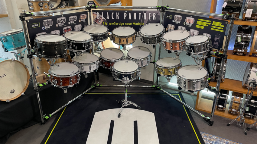 MAPEX: Black Panther Snare Roadshow geht in die zweite Runde