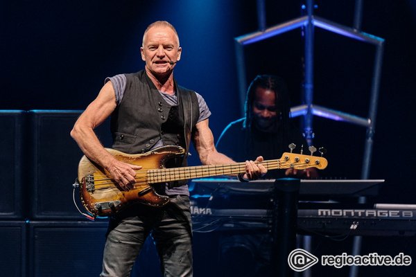 Auftakt der Deutschlandtour - In Form: Live-Bilder von Sting aus der SAP Arena in Mannheim 