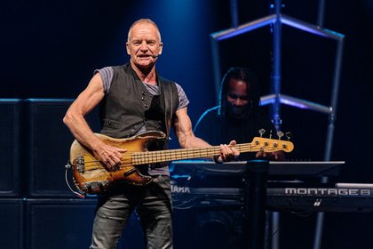 Auftakt der Deutschlandtour - In Form: Live-Bilder von Sting aus der SAP Arena in Mannheim 