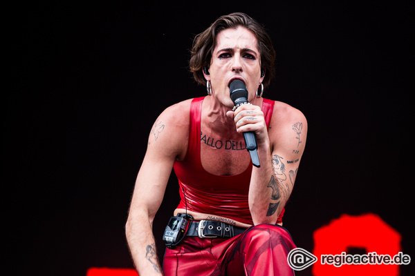 Wilde Italiener - Extravagant: Bilder von Maneskin live bei Rock am Ring 2022 