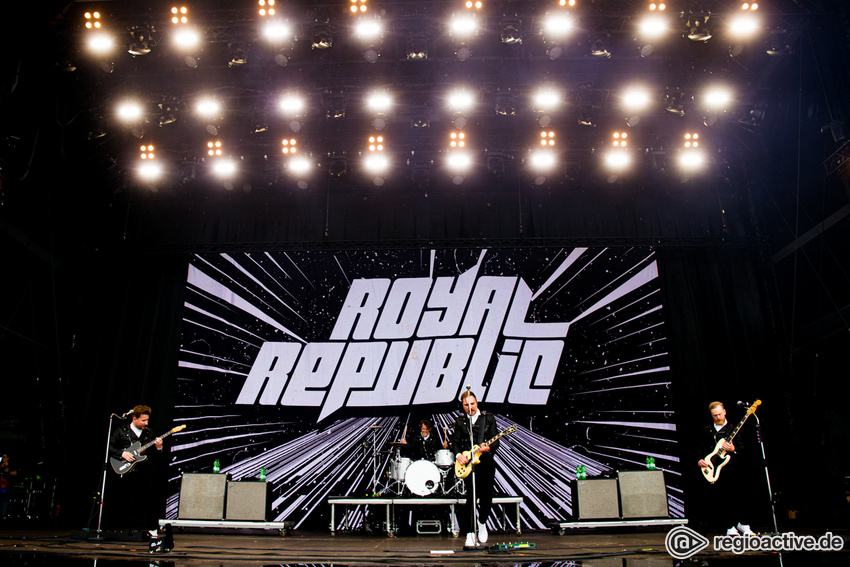 Royal Republic (live bei Rock am Ring, 2022)