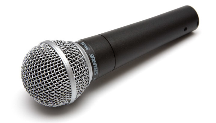 t.blog-Geschichte: Shure SM58 – Lebende Mikrofonlegende