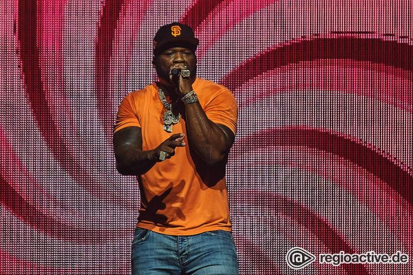 Schweißtreibend - 50 Cent: Bilder der Hip-Hop-Legende live in der Festhalle Frankfurt 