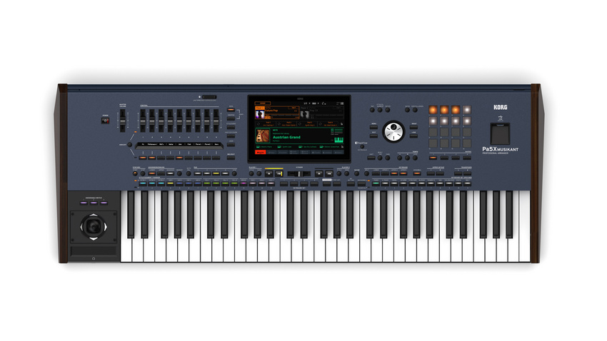 Das neue KORG Pa5X und Pa5X MUSIKANT erstmals in drei Tastaturvarianten