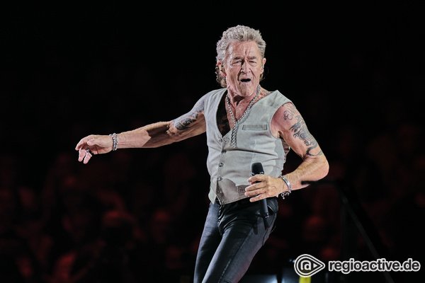 Gute Stimmung - Leidenschaftlich: Fotos von Peter Maffay live in der Festhalle Frankfurt 