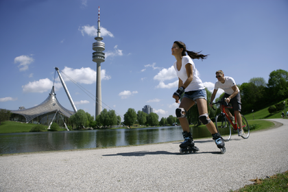 Fußball Euro EM Fan Festival Olympiapark