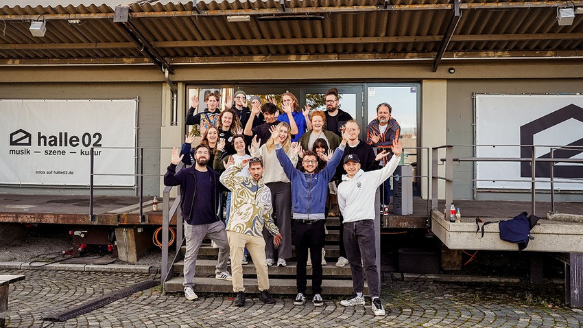 Das Team der halle02 in Heidelberg.