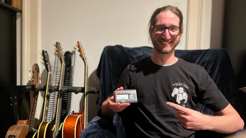 Markus Steinruck (The Freaky Friday Jailhouse Experience) gewinnt KORG GA 50-Tuner