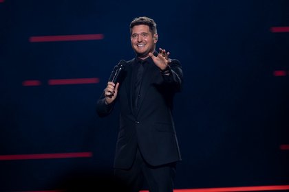 Pop in Vollendung - Stilvoll: Fotos von Michael Bublé live in Mannheim 