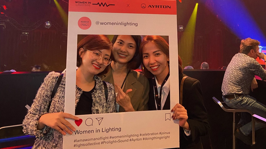 Prolight + Sound unterstützt "Women in Lighting": Neue Lounge und Vortragsreihe zu Frauenpower im Lichtbereich