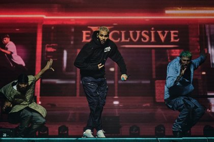 Viel Bewegung - 'Under The Influence Tour': Fotos von Chris Brown live in Frankfurt 