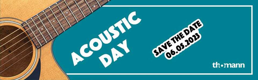 Gitarrenhelden aufgepasst: Der Thomann Acoustic Day 2023 findet im Mai in Treppendorf statt