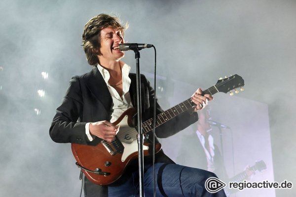 Grenzenlose Euphorie - Die Arctic Monkeys fegen wie ein Orkan durch die Frankfurter Festhalle 