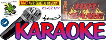 Daniel´s Karaoke Party im Bistro Hot Game in Dietenheim