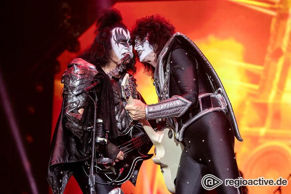 Ein letztes Mal - Mit Zunge: Bilder der KISS 'End of the Road Tour' live in Mannheim 