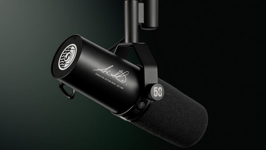 Shure feiert 50 Jahre SM7 mit der SM7B Anniversary Signature Edition