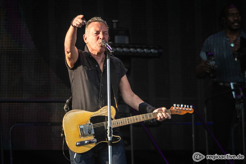 Bruce Springsteen & The E Street Band spielen am Hockenheimring ein
