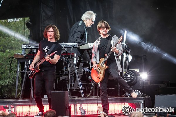 Tiefgründiger Sound - Porcupine Tree fordern bei Musik im Park in Schwetzingen ihr Publikum heraus 