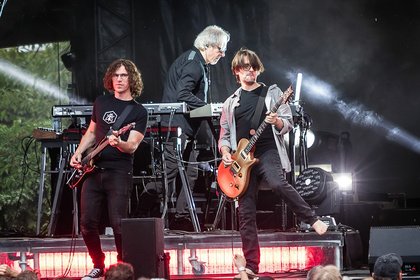 Tiefgründiger Sound - Porcupine Tree fordern bei Musik im Park in Schwetzingen ihr Publikum heraus 