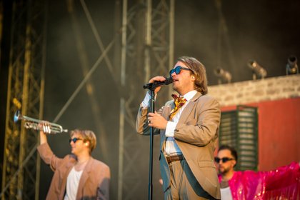 Italo-Schlager - Fotos: Roy Bianco & Die Abbrunzati Boys bringen Dolce Vita zum Highfield Festival 2023 