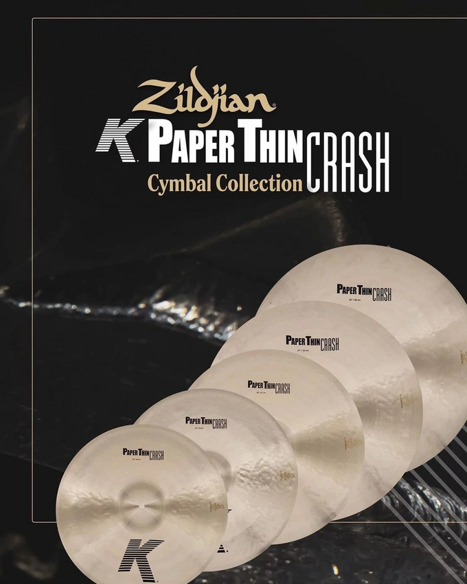 Zildjian K Paper Thin Crashes