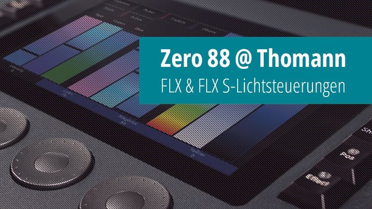 Zero88-Workshop bei Thomann zu den FLX & FLXS-Lichtsteuerungen