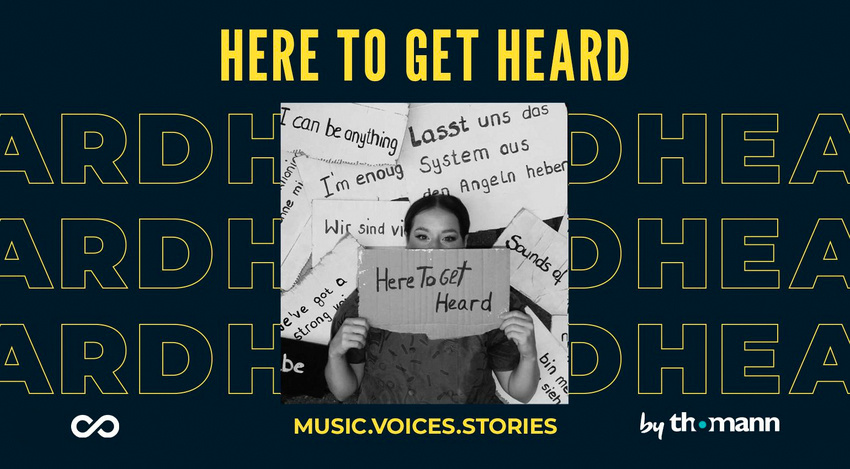 Here To Get Heard – der neue Musik-Podcast von Thomann