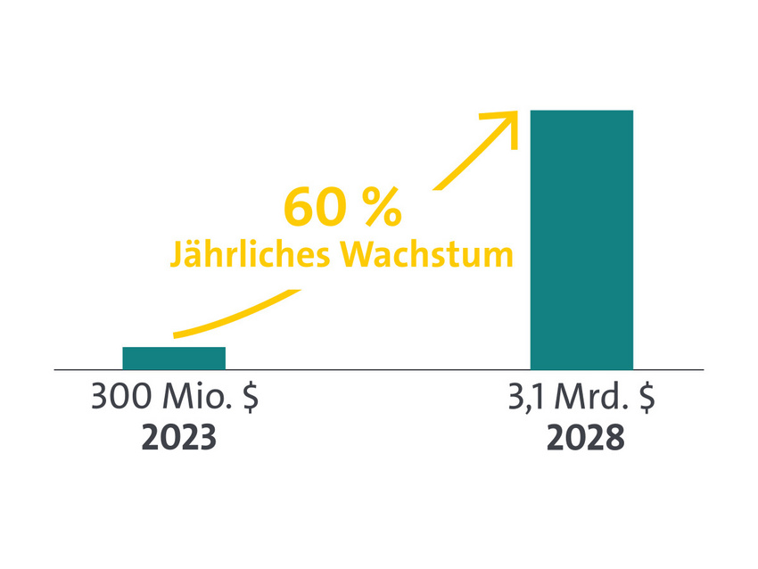 Der Markt für KI wird in den nächsten Jahren stark wachsen