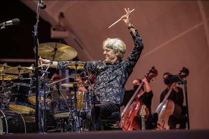 Rock-Legende - Ex-Police-Drummer Stewart Copeland spielt ein Konzert in Weimar 