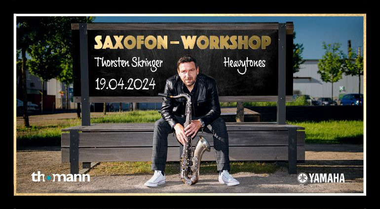 Saxofonworkshop mit Thorsten Skringer von Heavytones bei Thomann