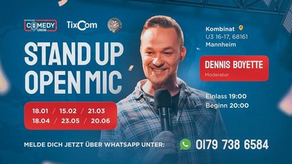 Stand Up Open Mic in Kombinat, Mannheim
