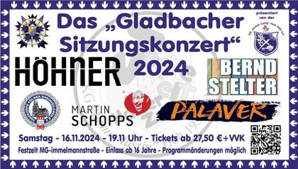 DAS Gladbacher Sitzungskonzert 2024