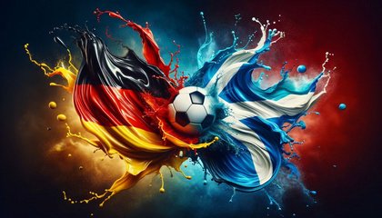 Eröffnungsspiel Fussball EM - Deutschland vs. Schottland
