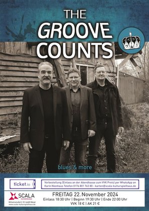THE GROOVE COUNTS - blues & more - KONZERT