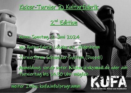 Kickerturnier 2nd Edition