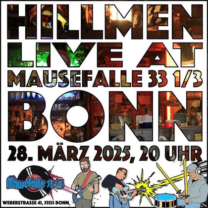 Live at Mausefalle 33 1/3 Bonn