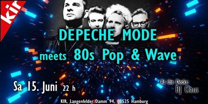 DEPECHE MODE meets 80s Pop & Wave