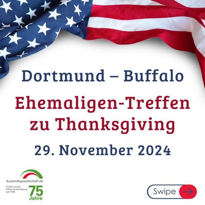 Dortmund-Buffalo Ehemaligen -Treffen zu Thanksgiving