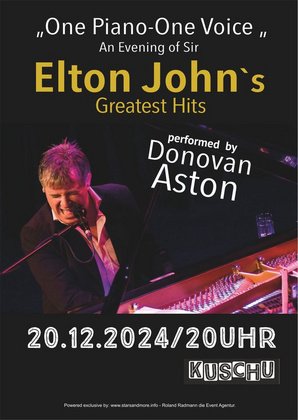 Elton John´s Greatest Hits - tribute von Donovan Aston