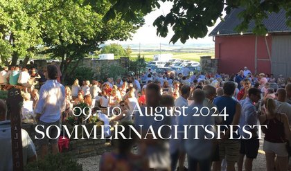 Sommernachtsfest im Weingut Beiser