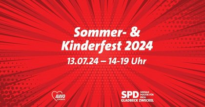 Kinder- und Sommerfest der SPD Zweckel & der AWO Gladbeck