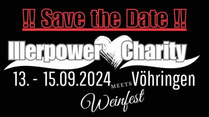 Illerpower Charity meets Weinfest