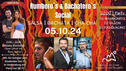 Rumbero's & Bachatero's Social auf der Insel