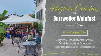 Burrweiler Weinfest in den Höfen